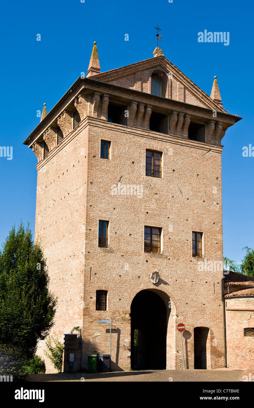 L'Italie, Lombardie, Gonzaga town Banque D'Images