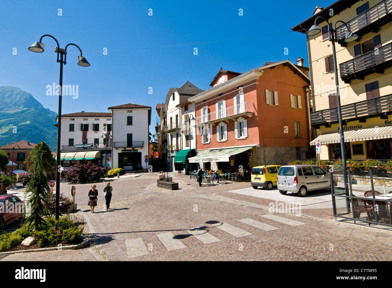L'Italie, Lombardie, de vacances Barzio Banque D'Images