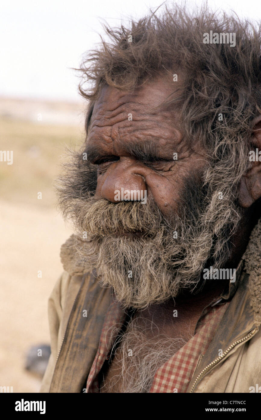 L'Australie, l'homme des autochtones Banque D'Images