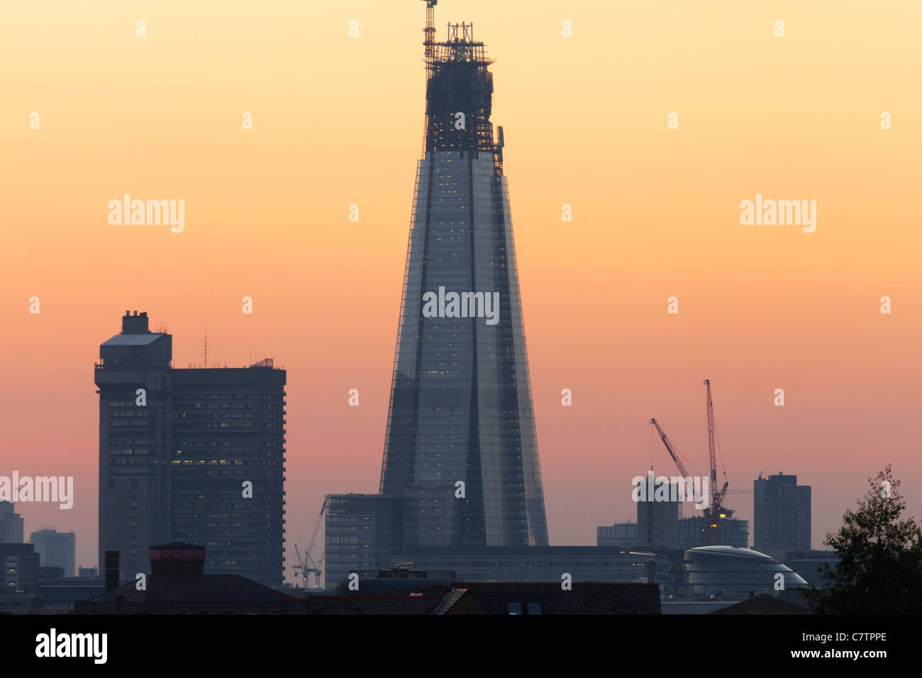 Le gratte-ciel Shard - Londres Banque D'Images