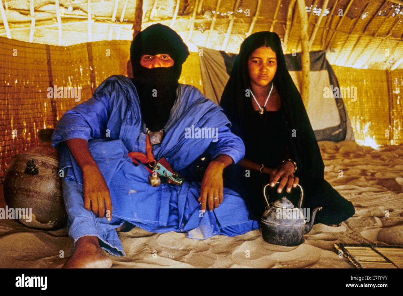 Tuareg Couple Banque d'image et photos - Alamy