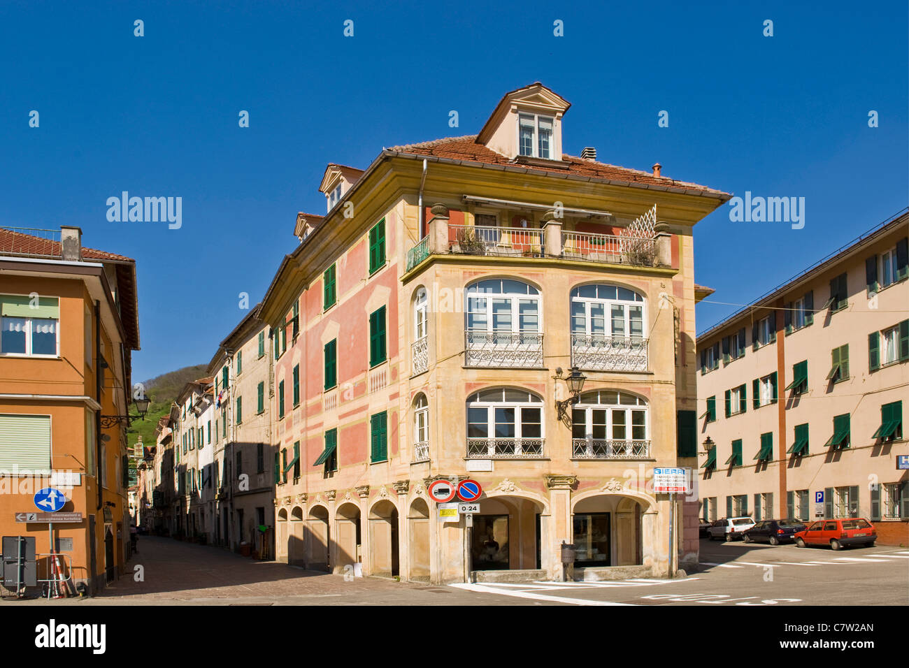 L'Italie, Ligurie, Campo Ligure Banque D'Images