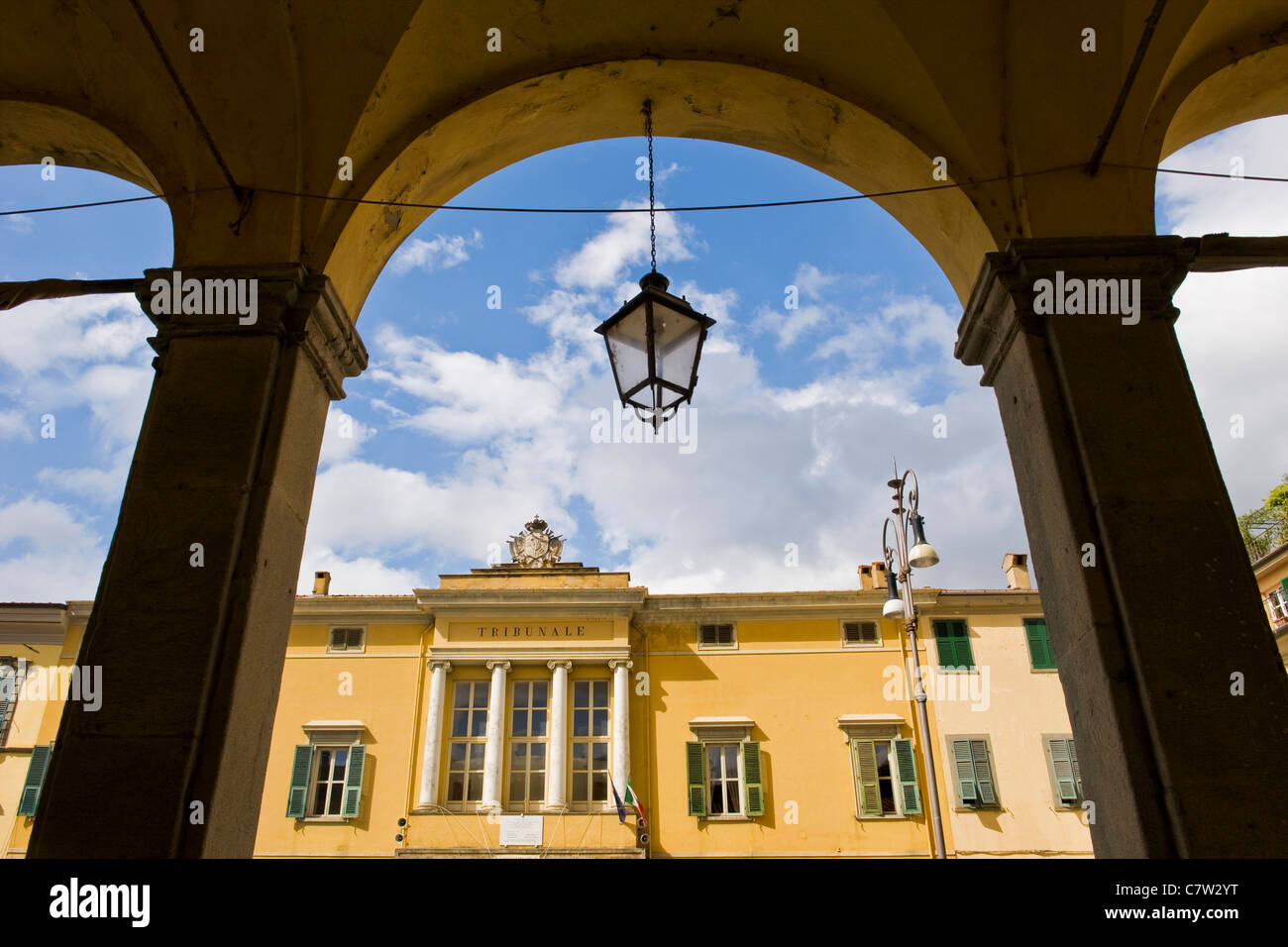 Italie, Toscane, Lucca,courthouse Banque D'Images