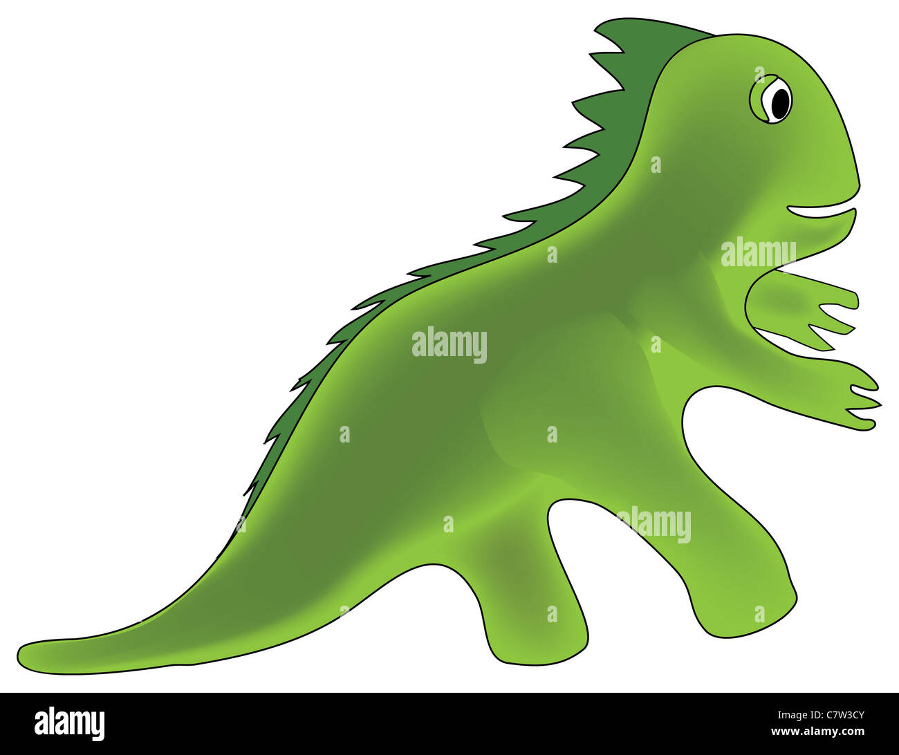 Illustration de dinosaure Banque D'Images