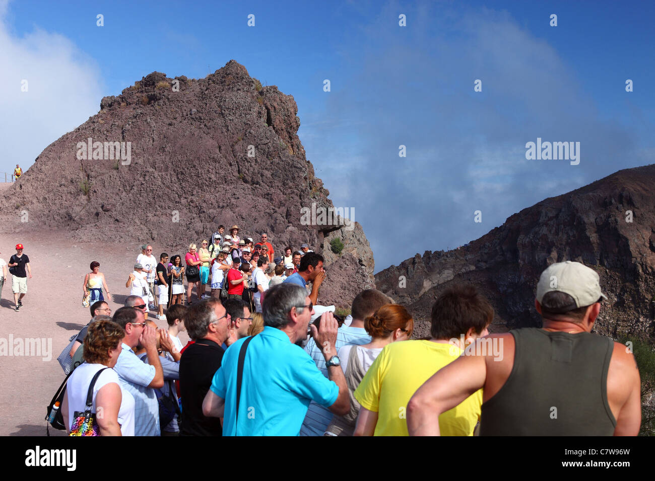 L'Italie, Campanie, le volcan Vésuve Banque D'Images