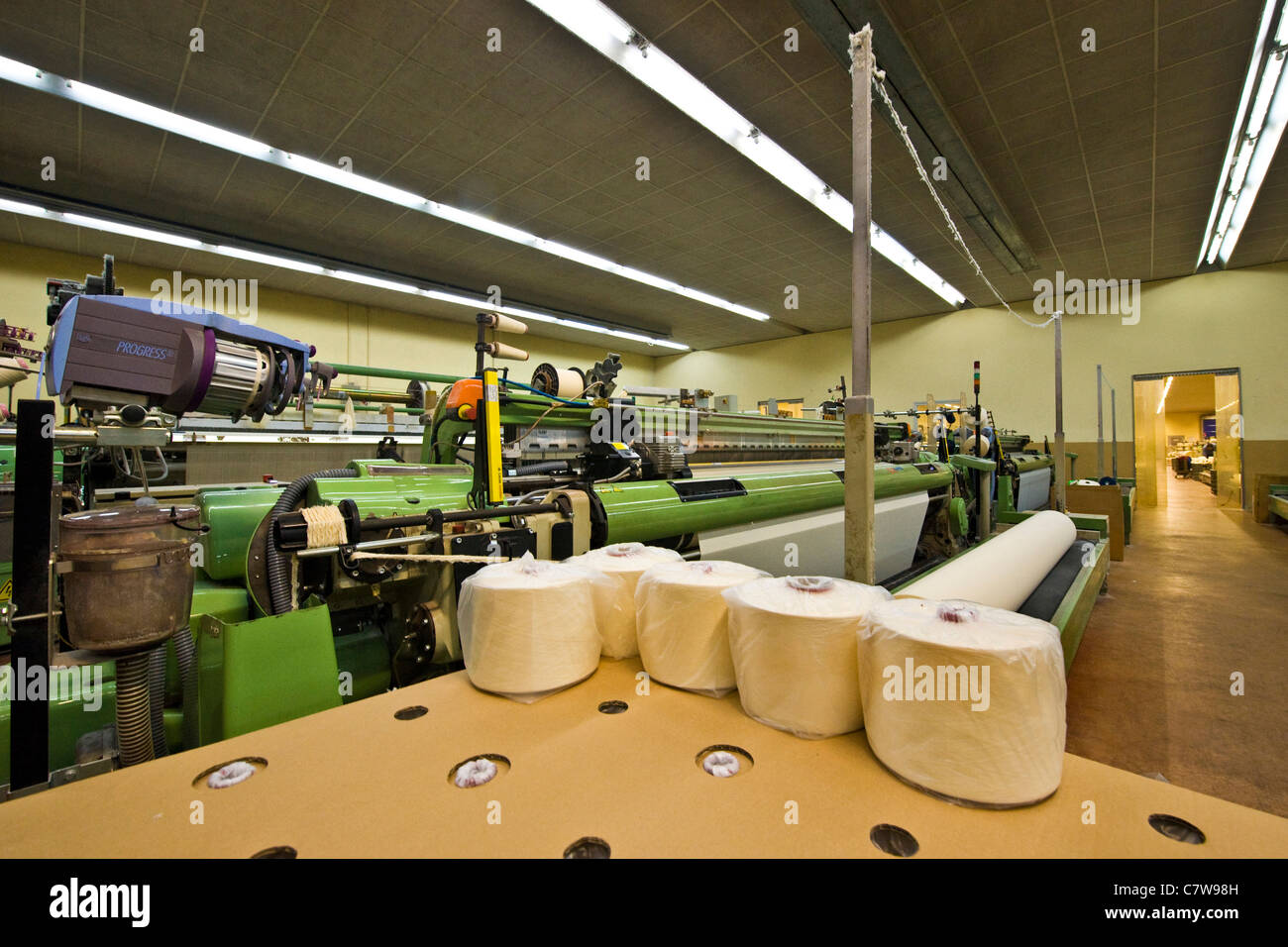 L'industrie textile Banque D'Images