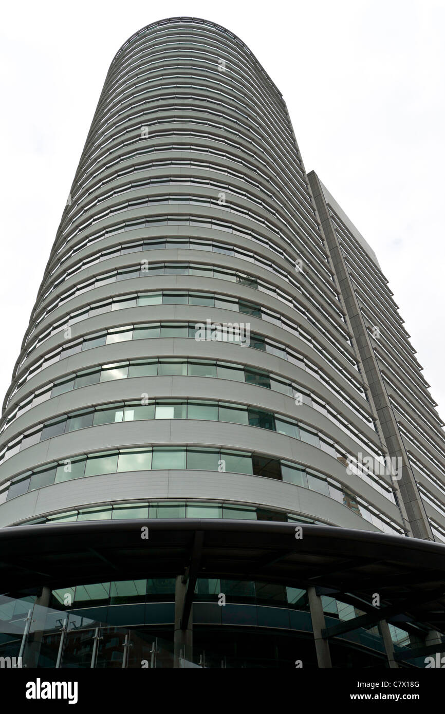 Centre Port mondial à Rotterdam Banque D'Images