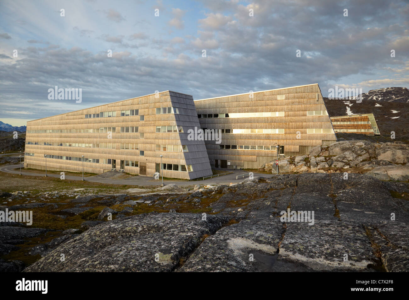 Ilimmarfik Université du Groenland, Nuuk Banque D'Images