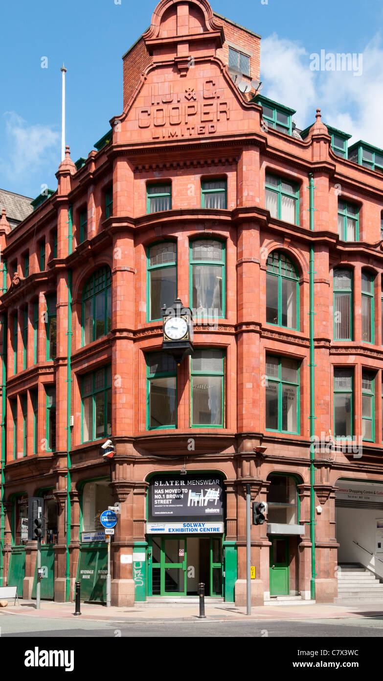 Maison Sevendale, construit pour la draperie company I.J.&G. Cooper Ltd, 1903. Dale Street, Manchester, Angleterre, RU Banque D'Images