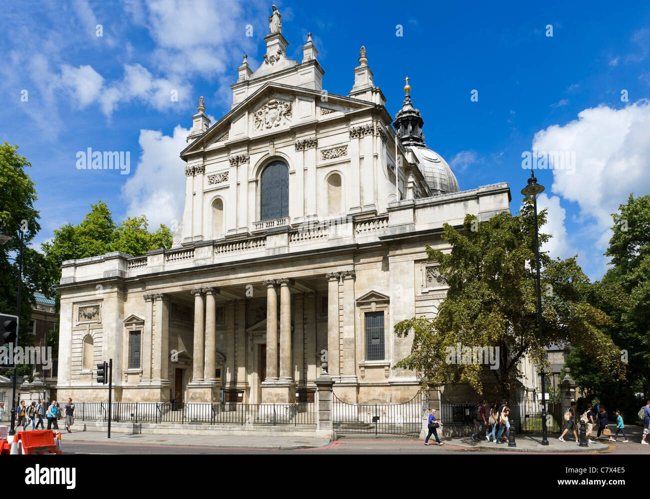 Le Brompton Oratory (église du Coeur Immaculé de Marie), Brompton Road, South Kensington, London, England, UK Banque D'Images