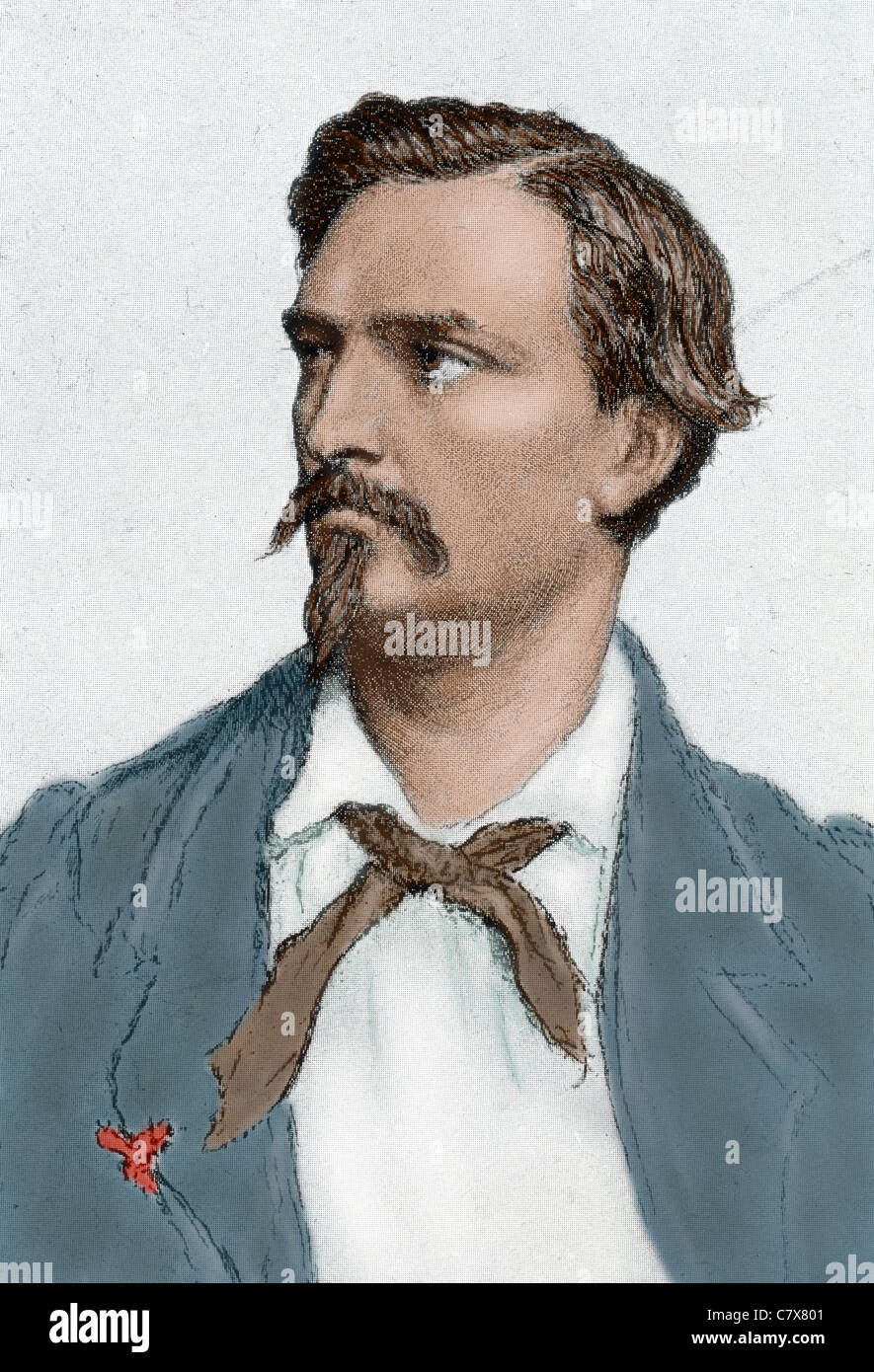 écrivain français du 19ème siècle Banque de photographies et d’images à ...