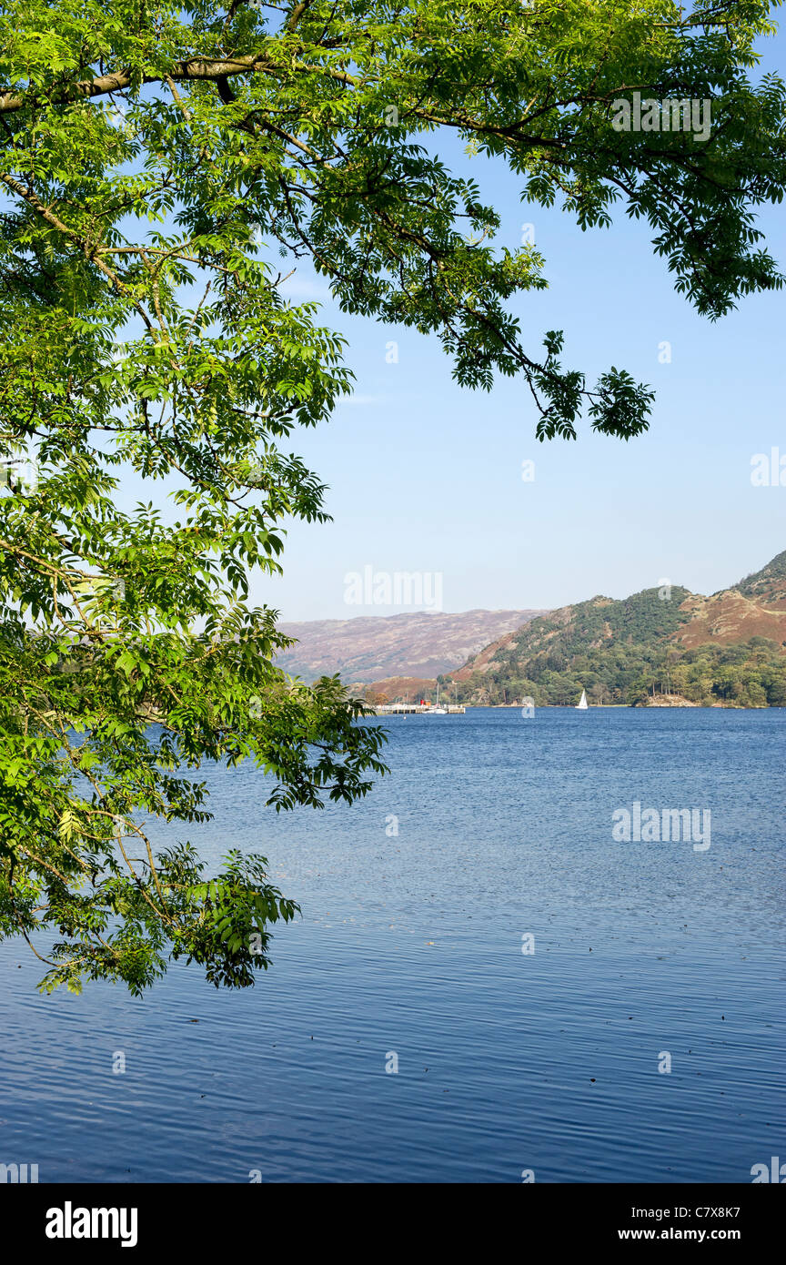 Vue sur Ornans dans le Lake District, Cumbria, Angleterre Banque D'Images