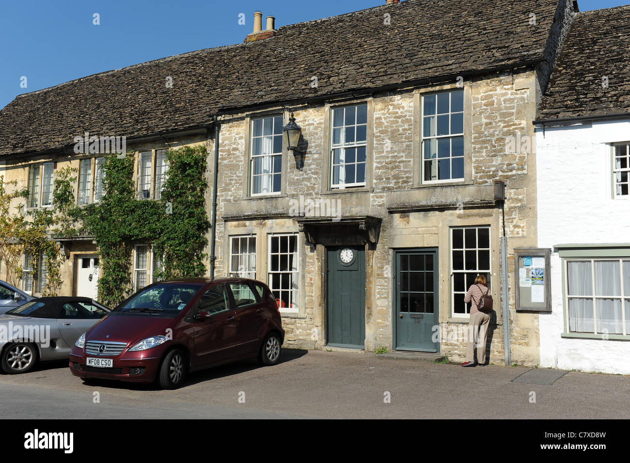 Le Village de Lacock, Wiltshire, UK Banque D'Images