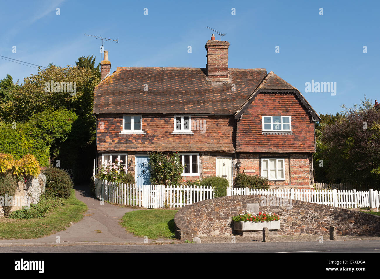 Le village de Sevenoaks, Sevenoaks, Kent Banque D'Images