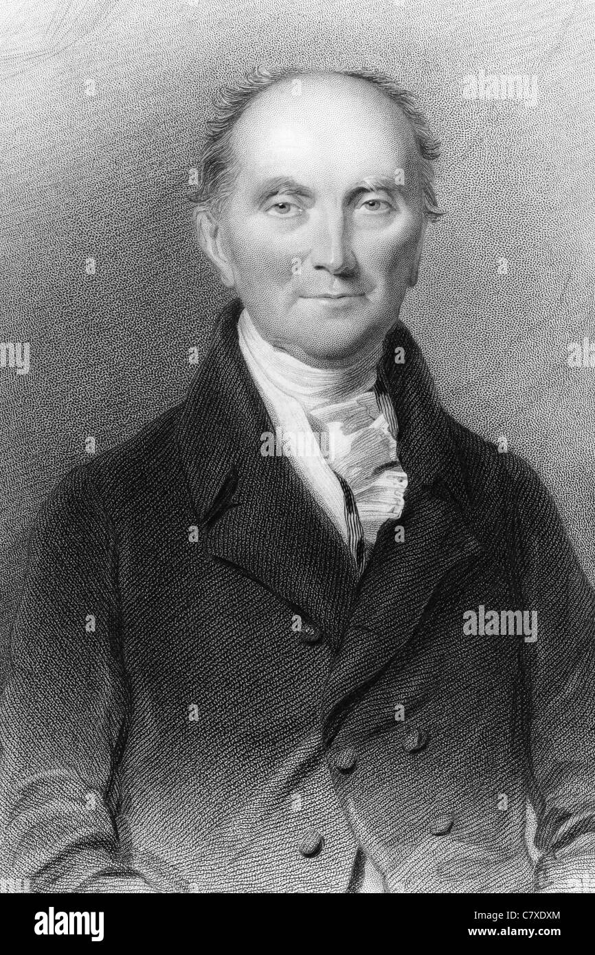 Henry Addington (1757-1844) gravure sur à partir de 1837. Homme d'État britannique et le premier ministre au cours de 1801-1804. Banque D'Images