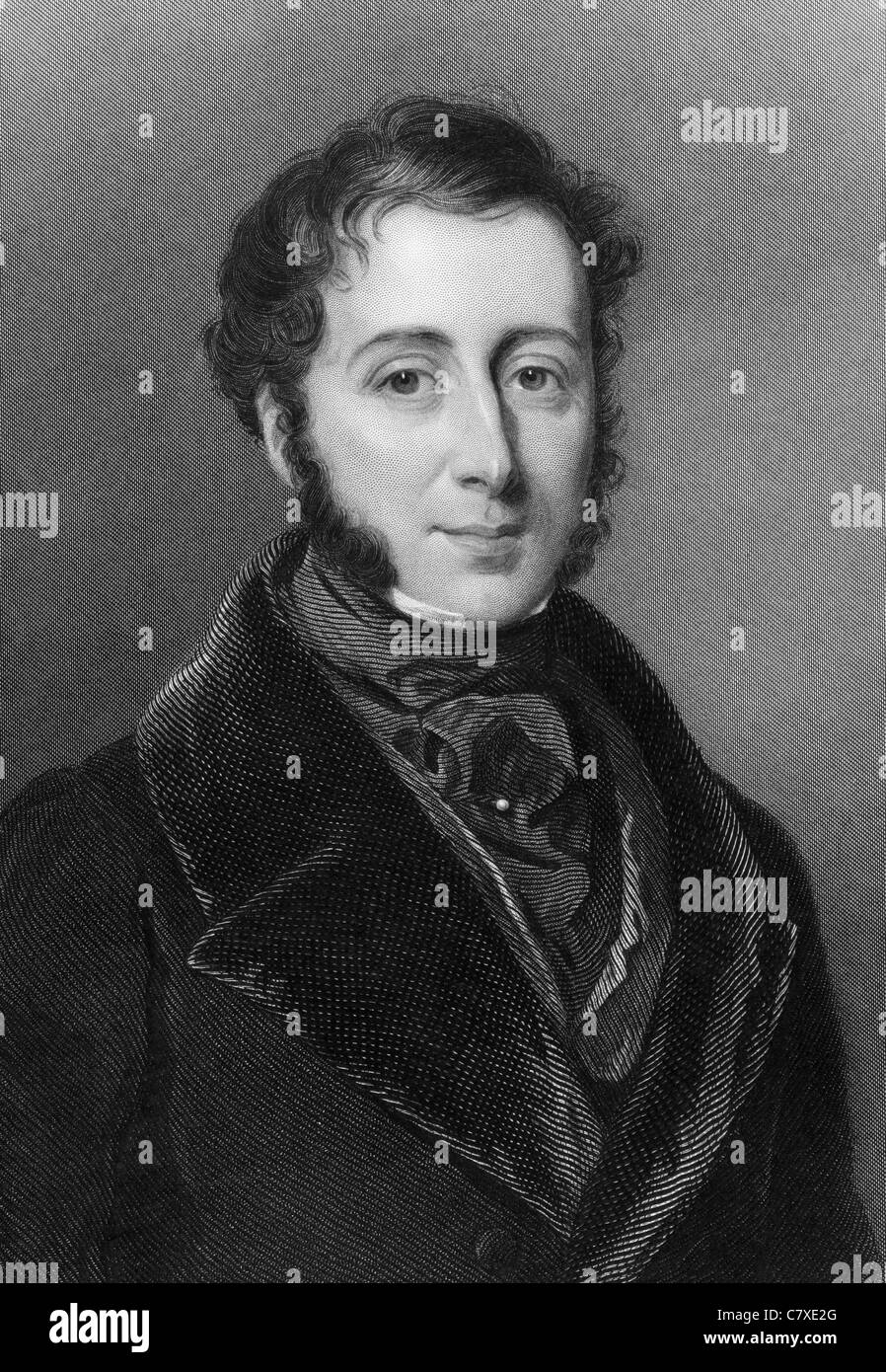 James Graham, 4e duc de Montrose (1799-1874) gravure sur à partir de 1837. Homme politique conservateur britannique. Banque D'Images