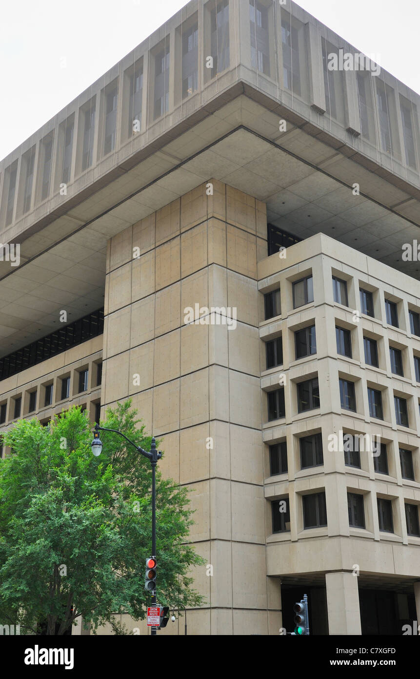 J. Edgar Hoover FBI Building Pennsylvania Avenue NW Washington DC Banque D'Images