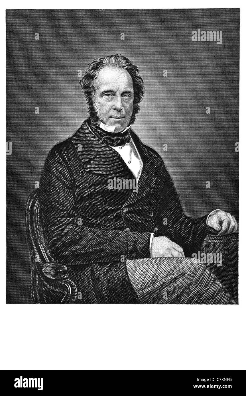 Henry John Temple, 3e vicomte Palmerston 1784 Lord Palmerston 1865 homme d'État britannique Premier Ministre libéral conservateur Pam Banque D'Images