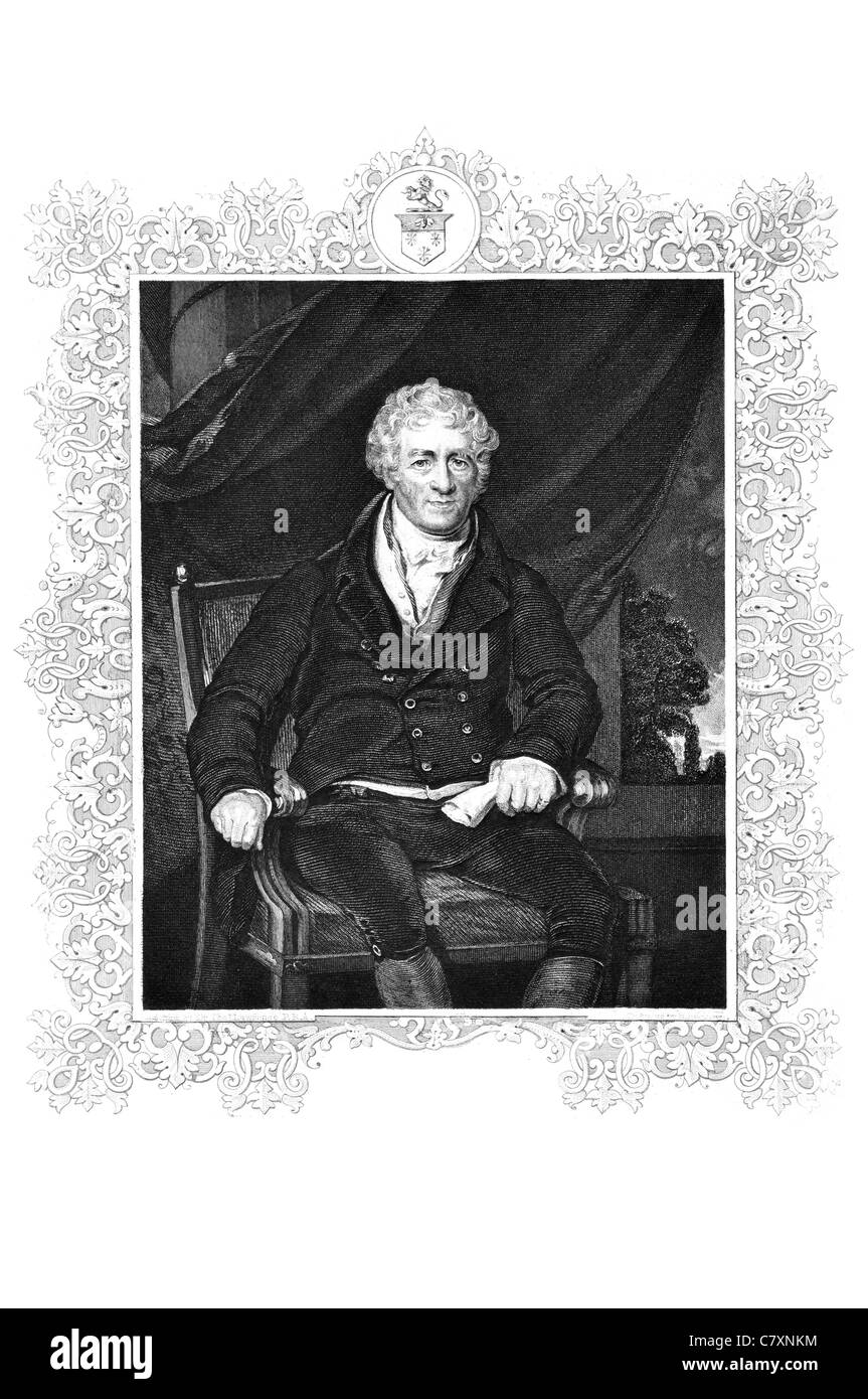 Sir Robert Peel 2e baronnet 1788 1850 Parti conservateur britannique plus d'accueil de police Secrétaire bobbies Corn Laws Banque D'Images