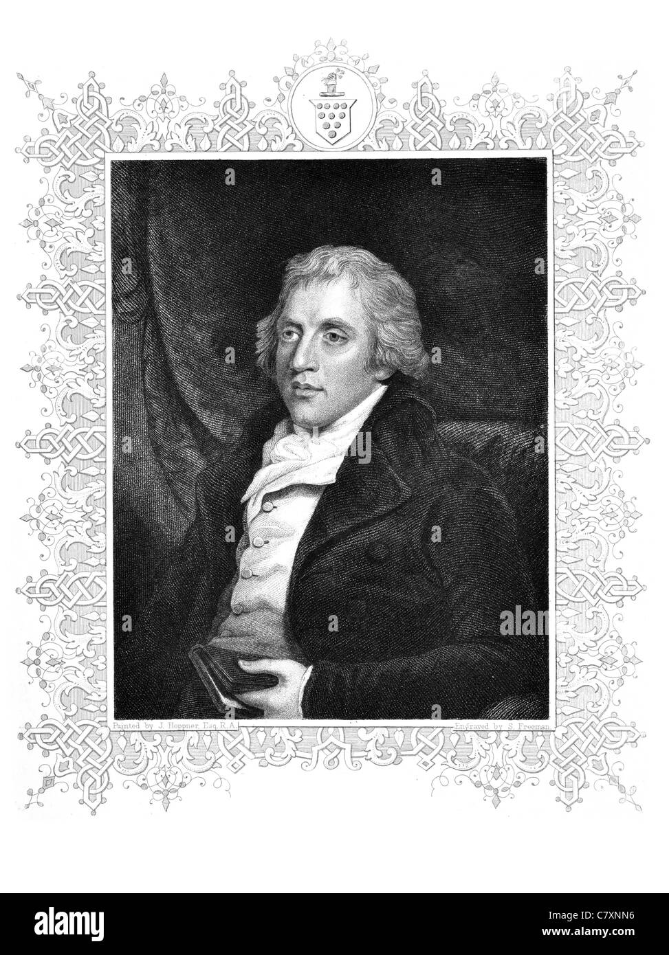 William Gifford 1756 1826 critique anglais célèbre poète éditeur controversé écrivain satirique poésie poème de l'auteur Banque D'Images