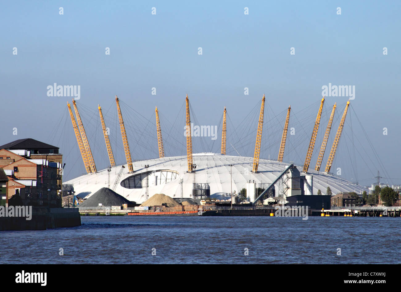Millennium Dome North Greenwich London Banque D'Images