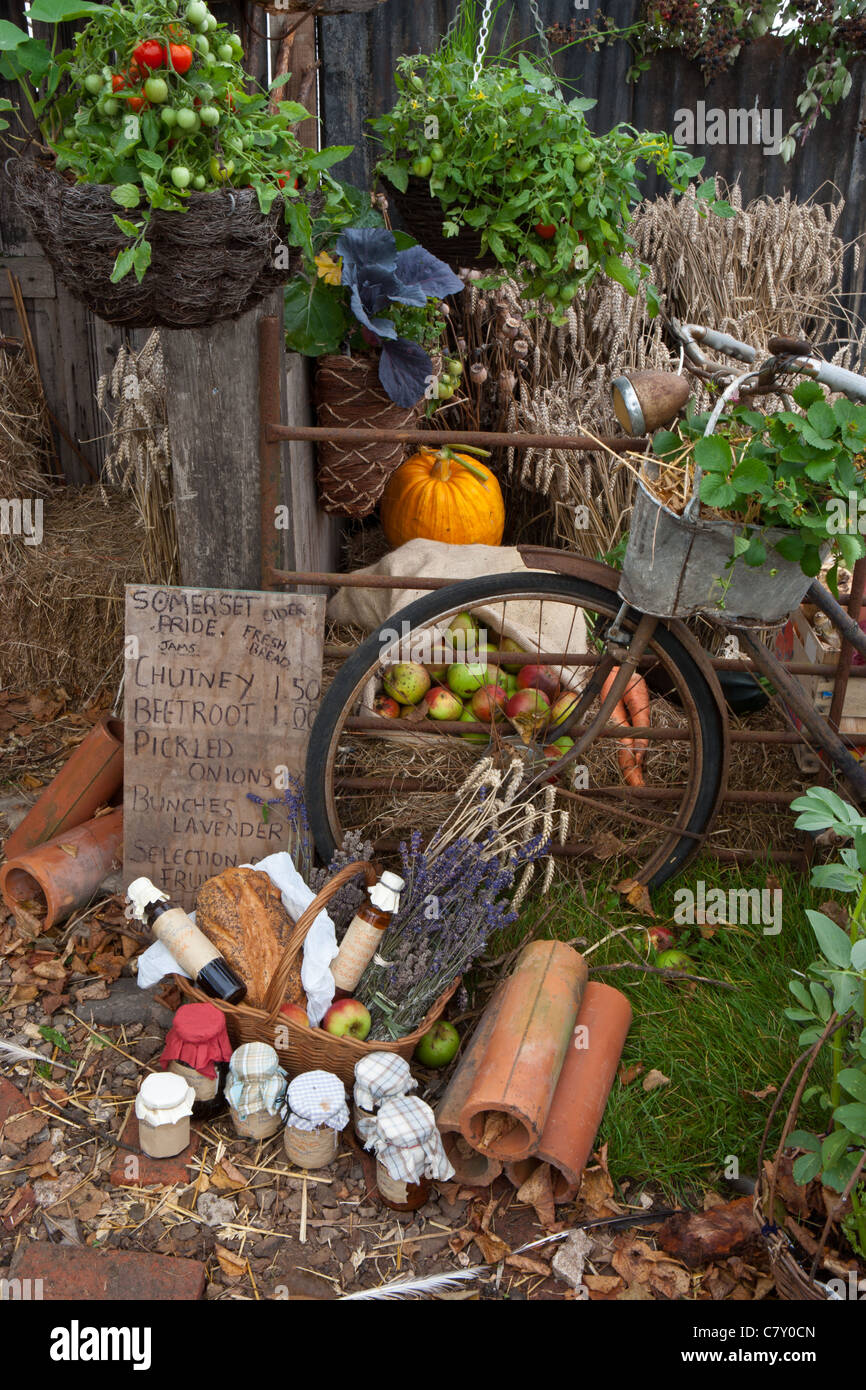 La fierté de Somerset, designer Mark Walker, Walker's Garden de retraites. Attribué Best in Show ; argent doré de Flore Banque D'Images