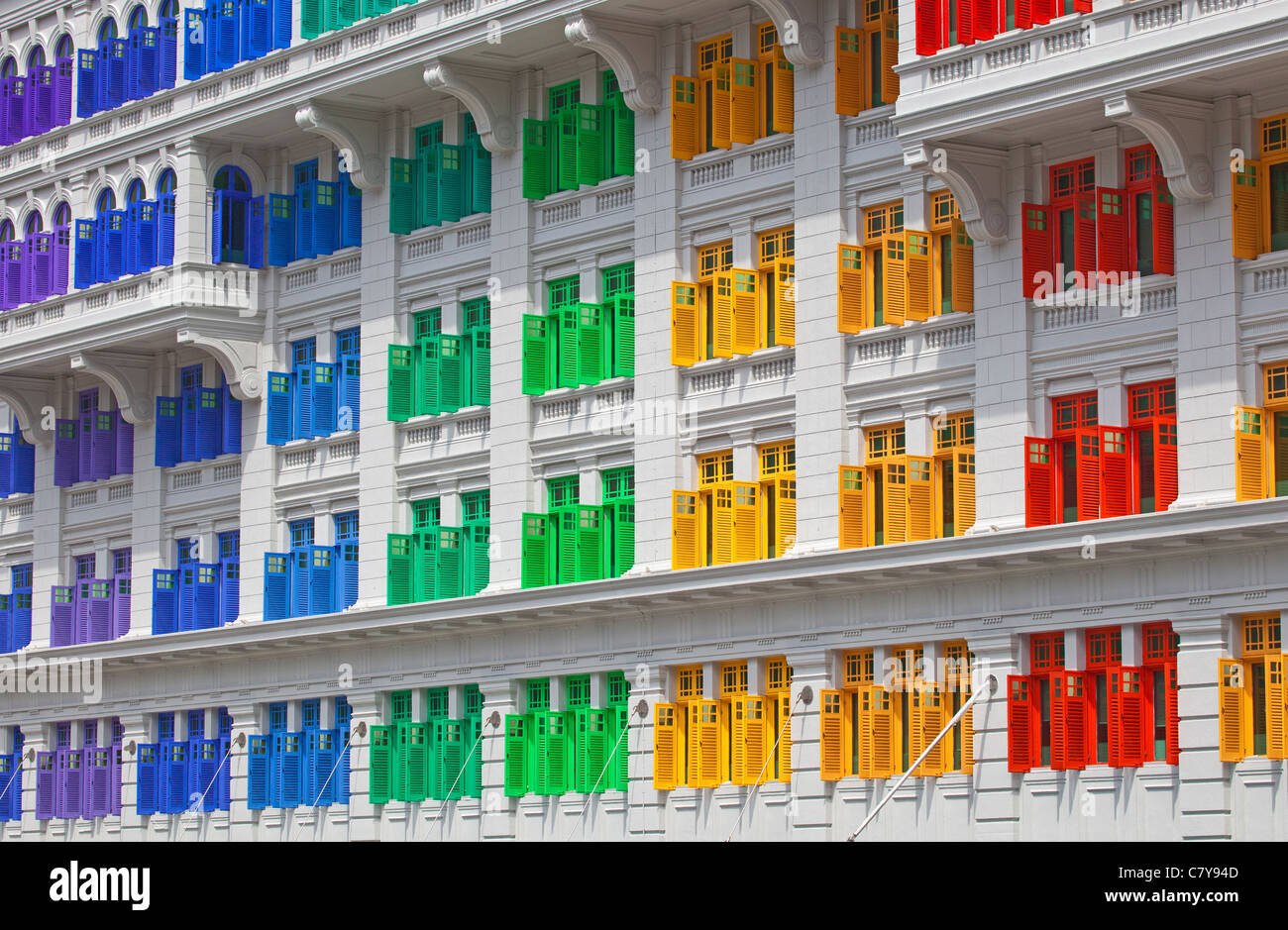 Le bâtiment MICA, Singapour Banque D'Images Le bâtiment MICA, Singapour Banque D'Images