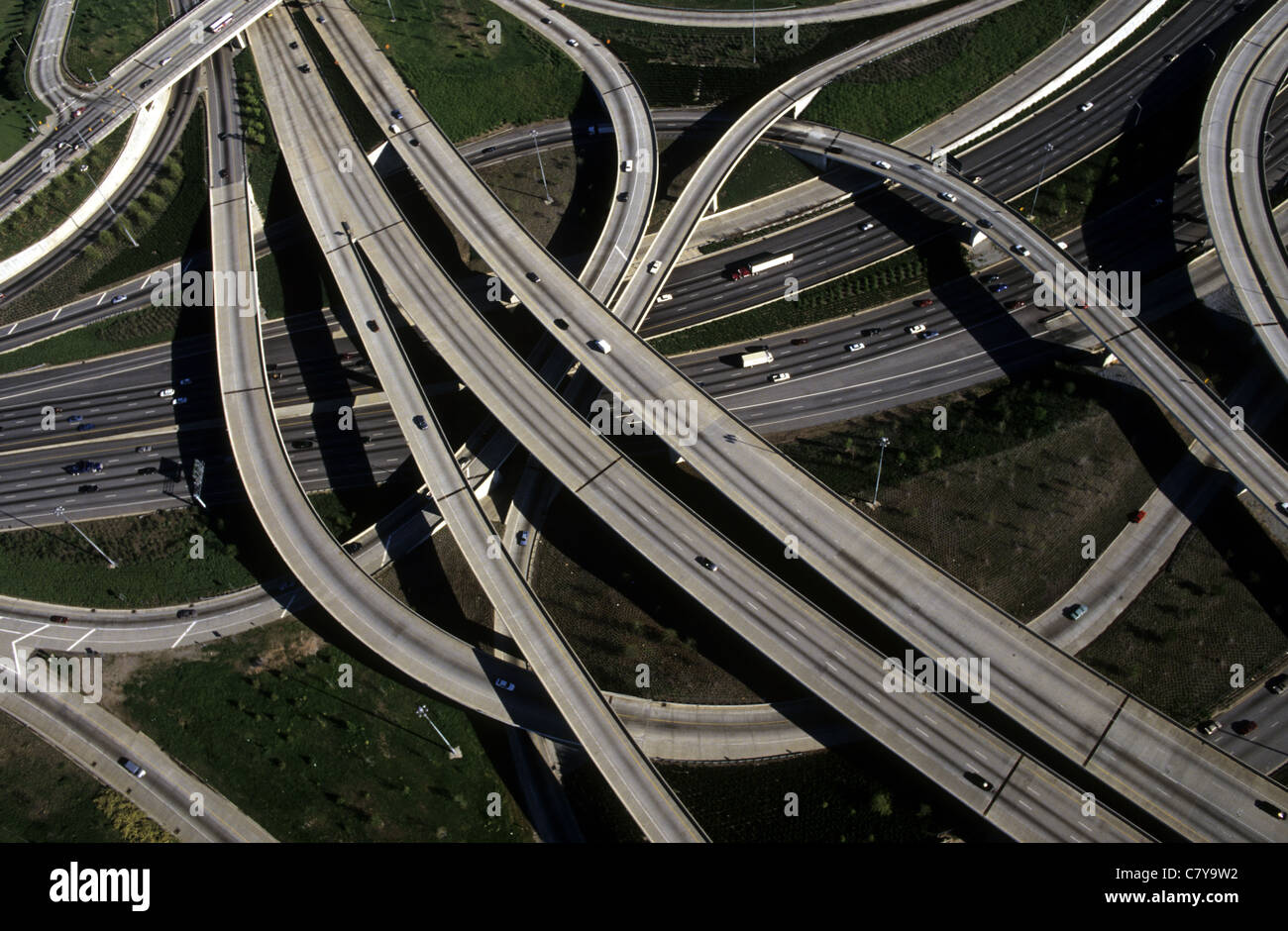Autoroute autoroutes autoroutes autoroutes Banque de photographies et d ...