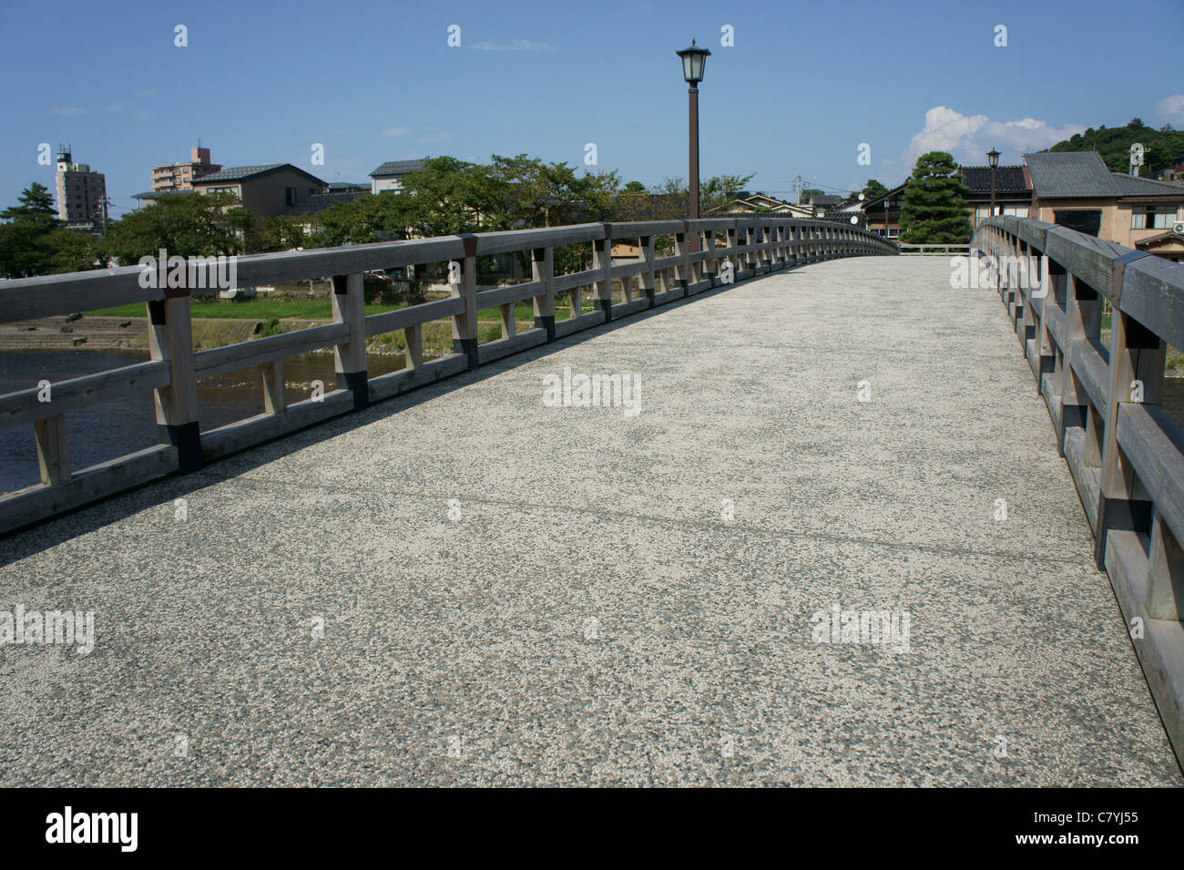 Pont Umenohashi à Kanazawa, Japon Banque D'Images