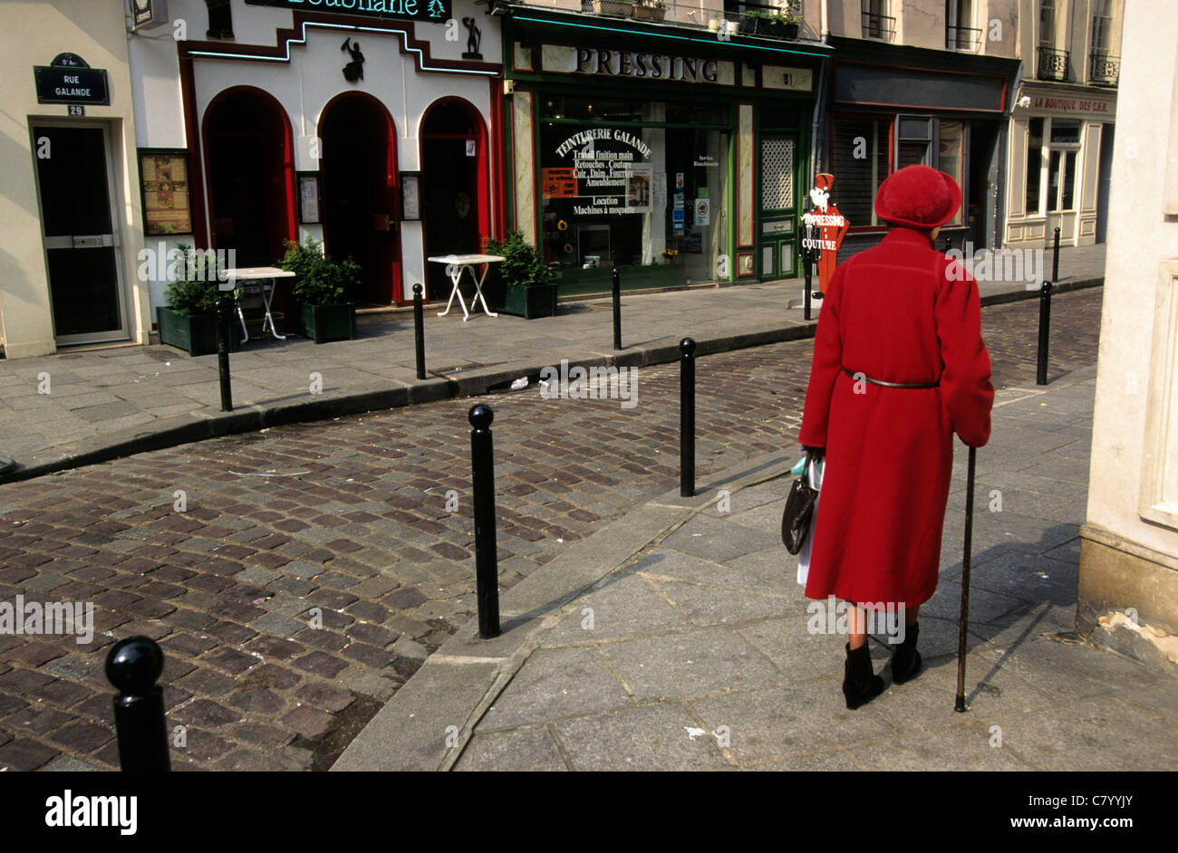 Europe, France, Paris, Quartier Latin Banque D'Images