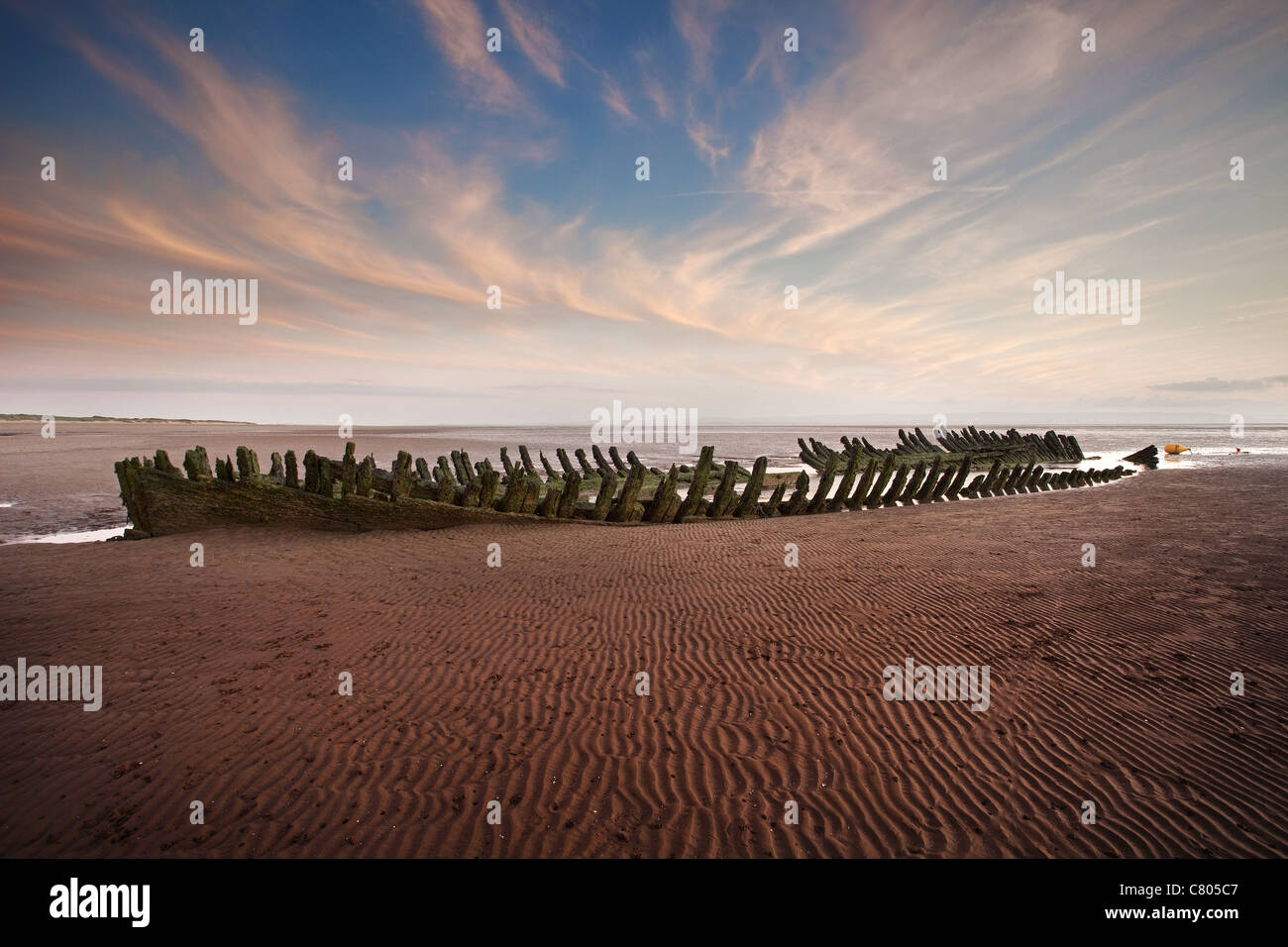 Naufrage du SS Nornen Banque D'Images