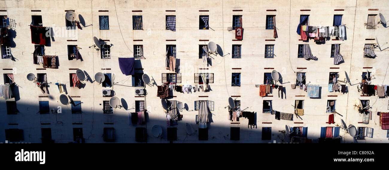L'Algérie, Alger, Bab el Oued trimestre Banque D'Images