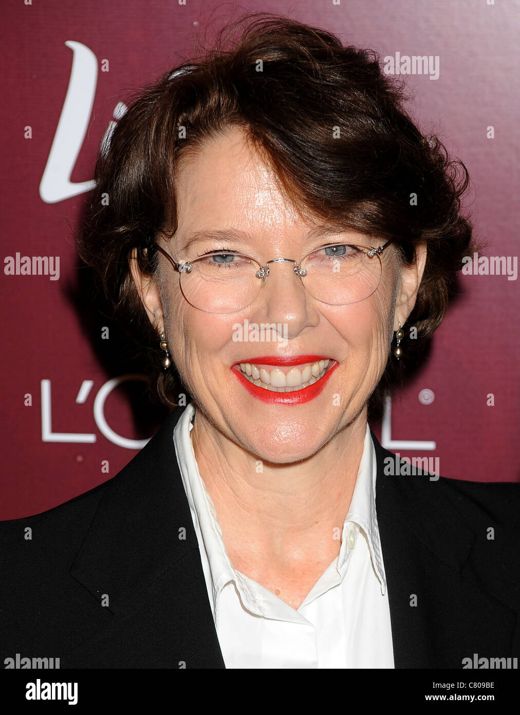 ANNETTE BENING actrice US en septembre 2011. Photo Jeffrey Mayer Banque D'Images