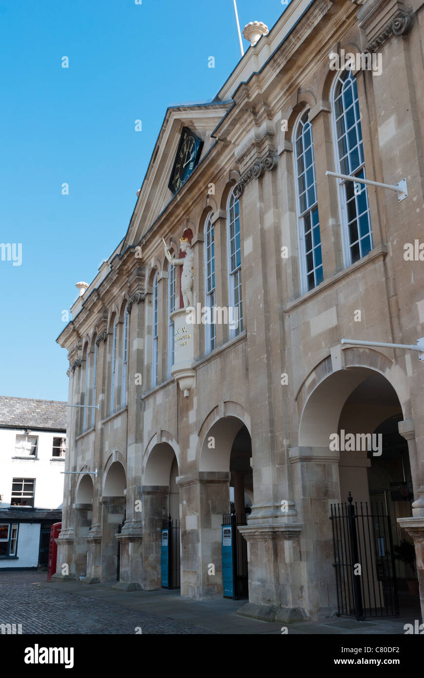 Shire Hall à Monmouth Banque D'Images