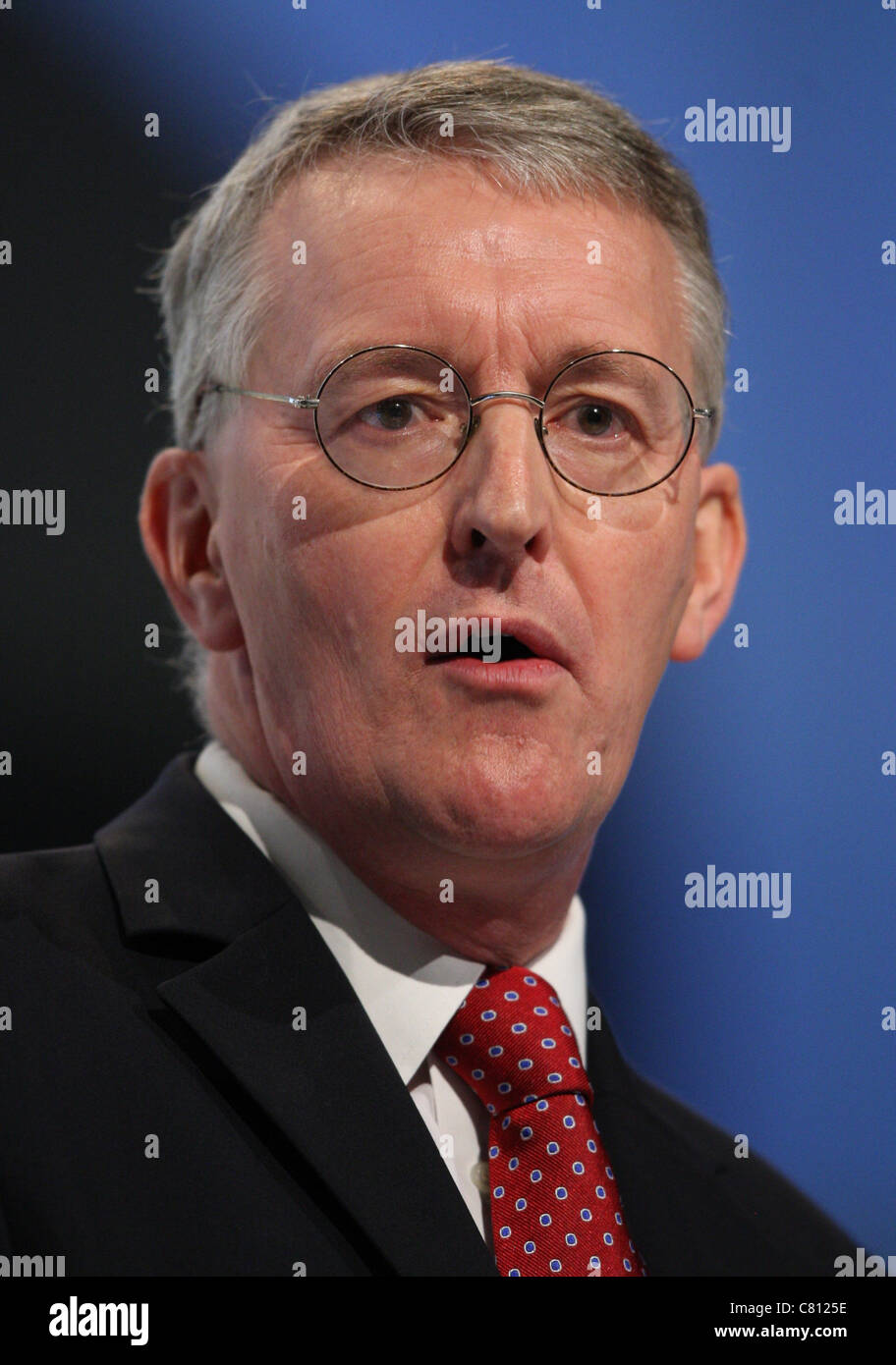 HILARY BENN MP PARTI DU TRAVAIL 29 Septembre 2011 L'AAC LIVERPOOL ANGLETERRE Banque D'Images