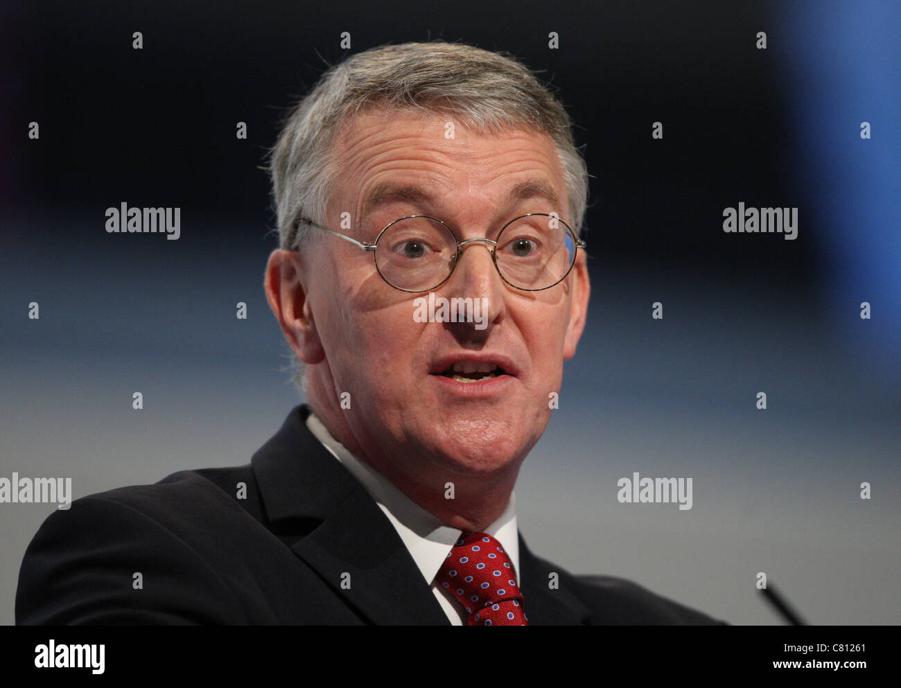 HILARY BENN MP PARTI DU TRAVAIL 29 Septembre 2011 L'AAC LIVERPOOL ANGLETERRE Banque D'Images