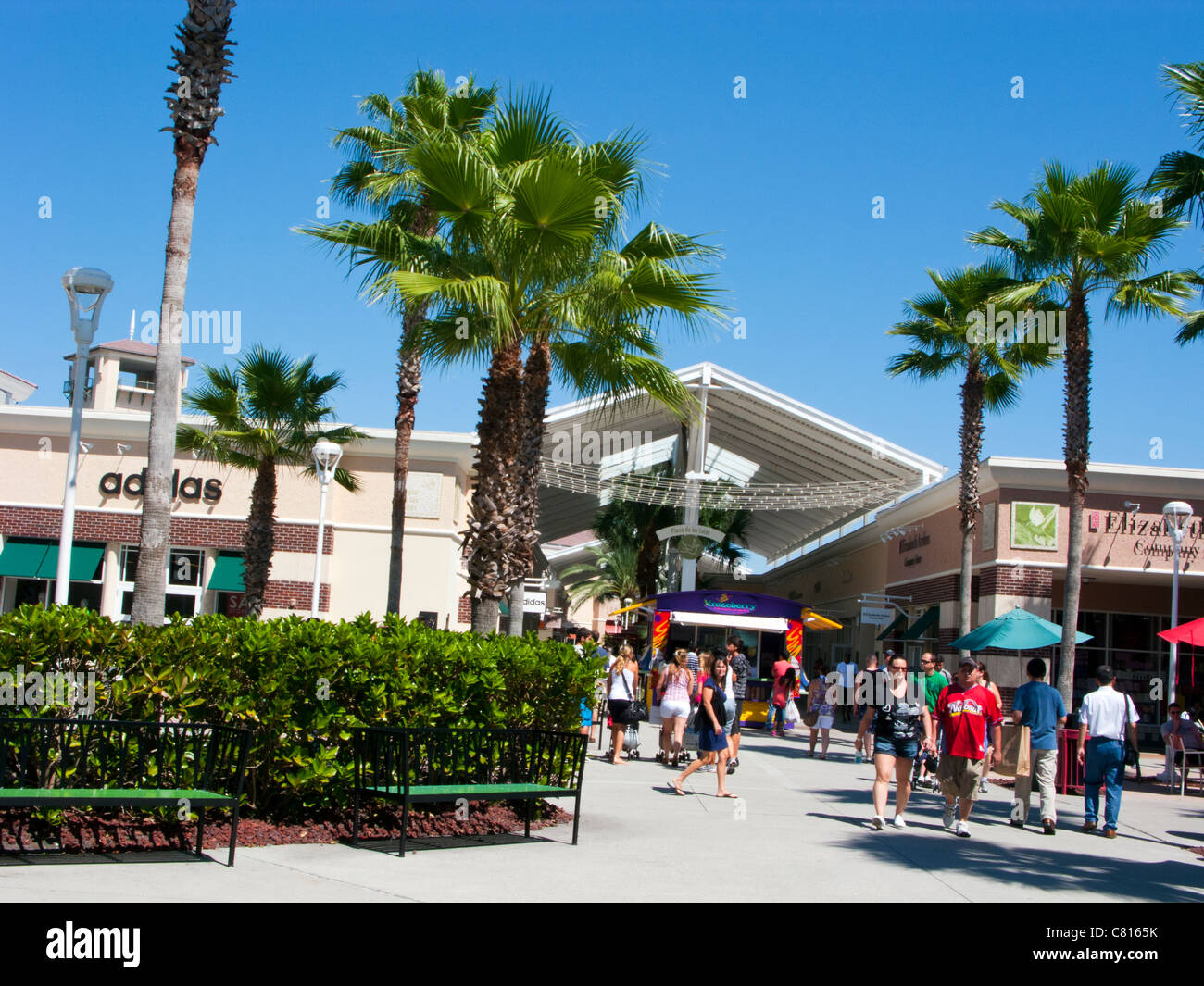 Shopping Mall à Orlando la Floride Etats-Unis Banque D'Images