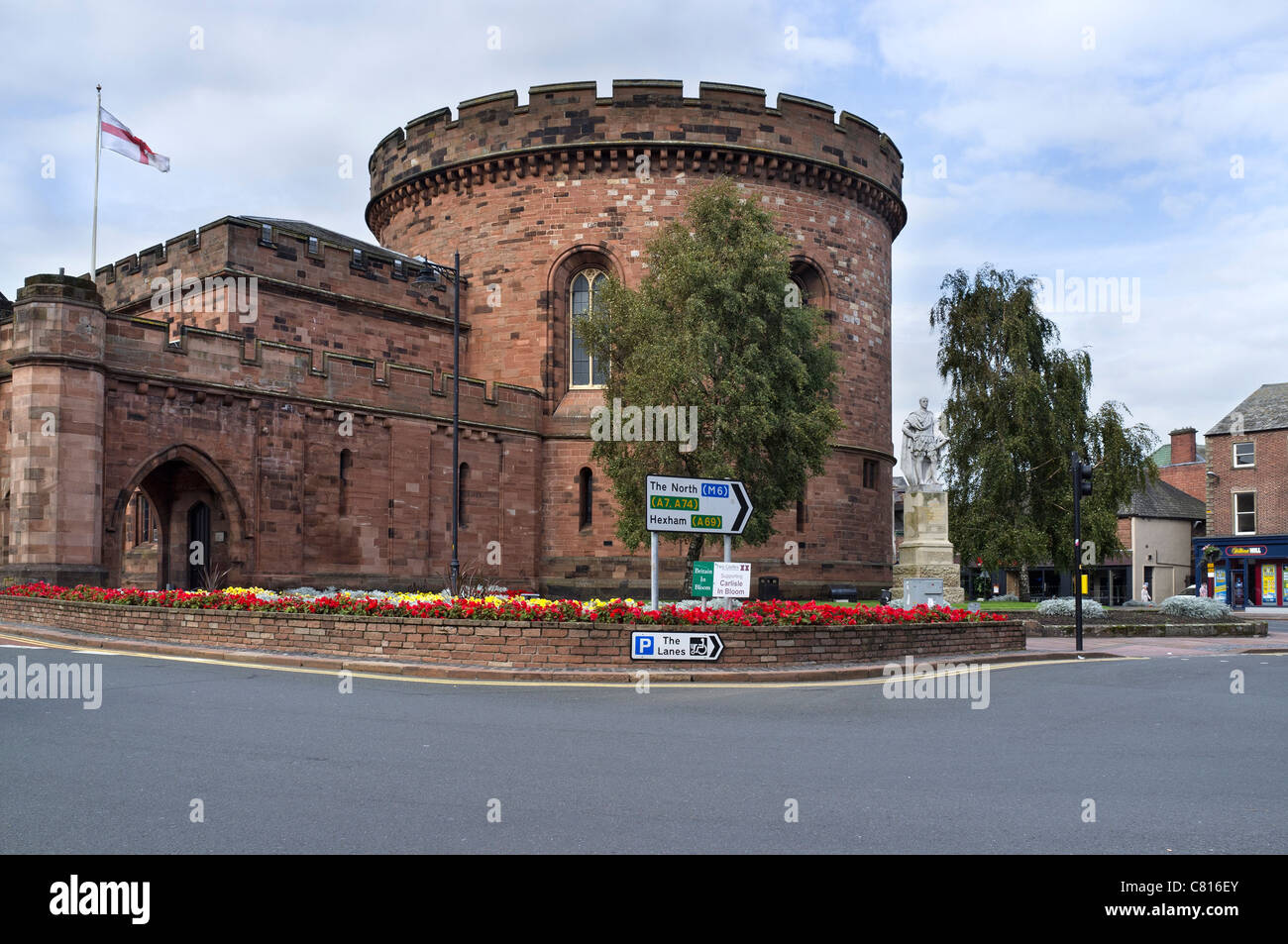 La Citadelle Carlisle Banque D'Images