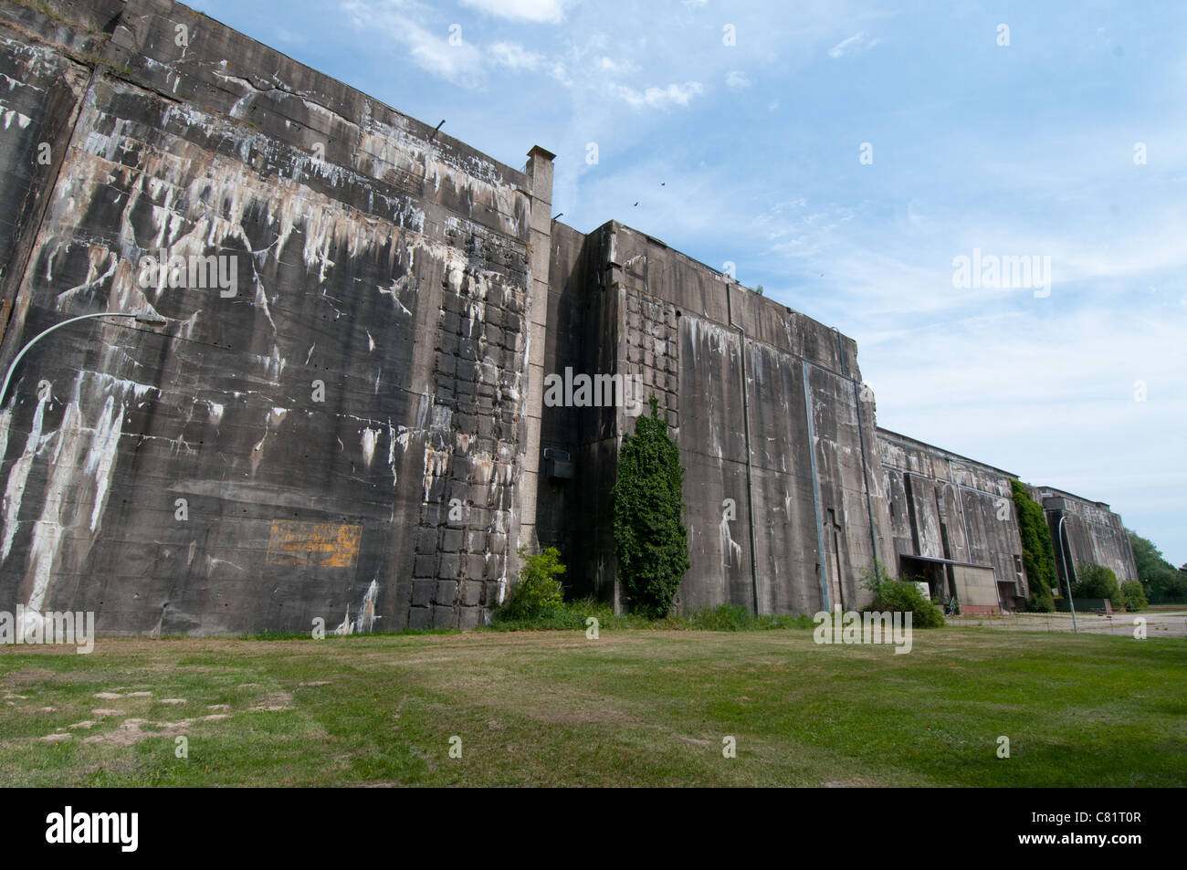 L'allemand seconde guerre mondiale U-boat bunker Valentin Banque D'Images