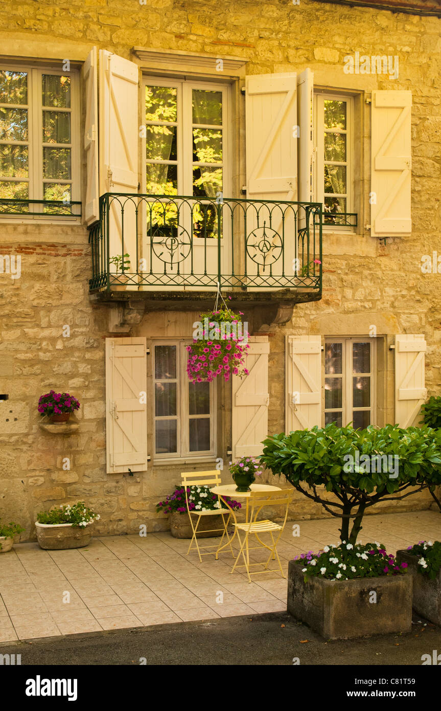 De St-Antonin Noble-Val, Tarn-et-Garonne, Midi-Pyrénées, France Banque D'Images