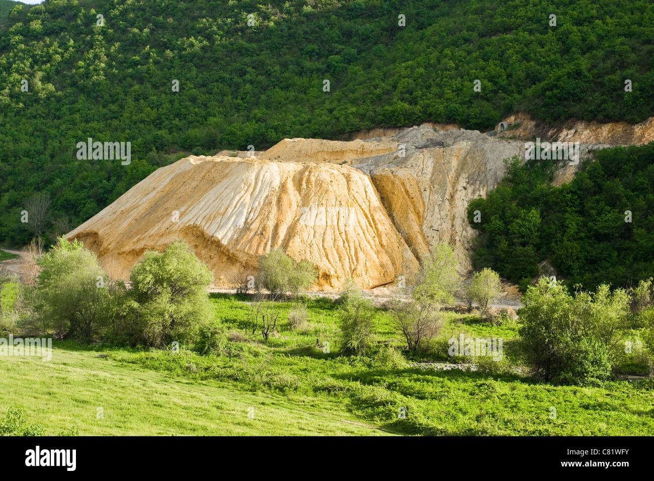 Les mines de la nature d'autodestruction de l'écologie de l'environnement Banque D'Images