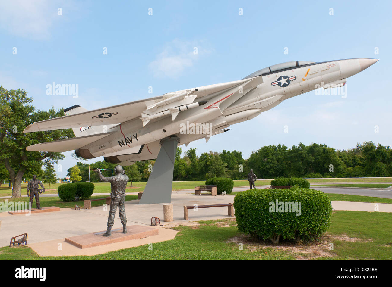 Floride, Pensacola, Musée national de l'Aéronavale, Grumman F-14A Tomcat Banque D'Images