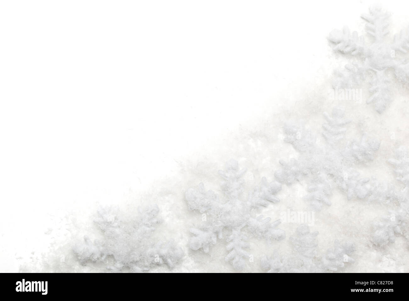 Les flocons de neige Banque D'Images