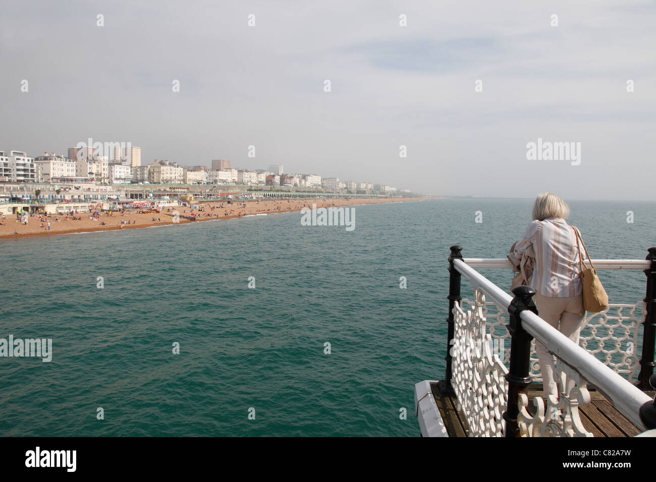 La jetée de Brighton, Brighton, Angleterre, Royaume-Uni Banque D'Images