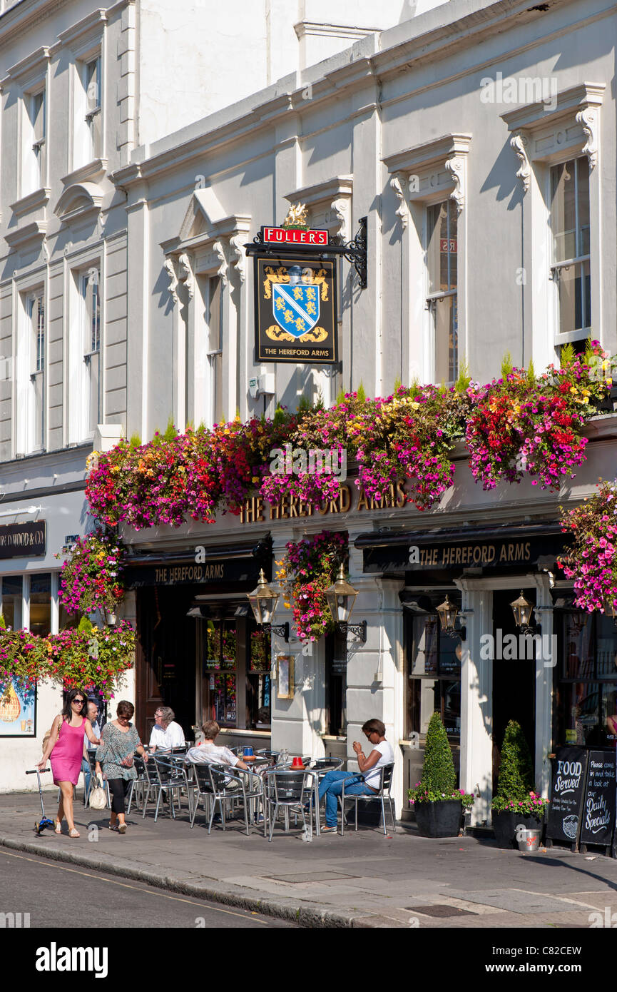 Pub sur Gloucester Road, SW7, Londres, Royaume-Uni Banque D'Images