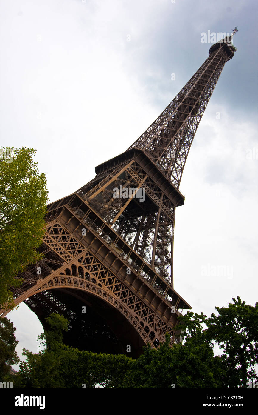 Tour Eiffel, Paris, France Banque D'Images