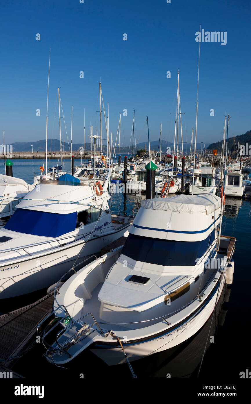 Port de Getaria, Gipuzkoa, Espagne Banque D'Images