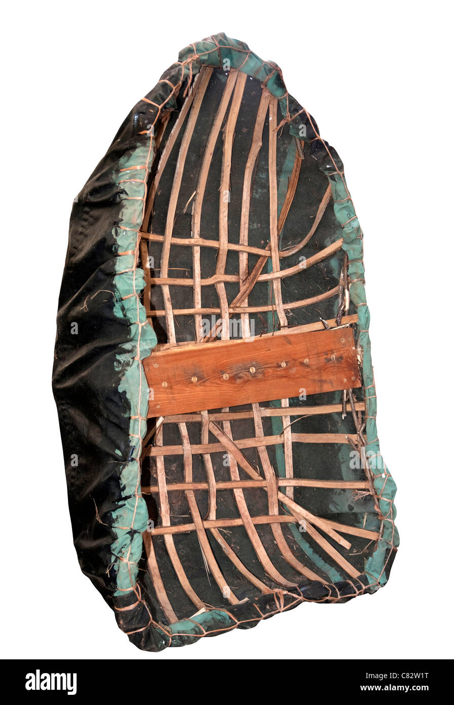 - Un Coracle embarcation de pêche à l'origine, ces ont été faites à partir de la peau, mais de nos jours les revêtements synthétiques sont plus durables Banque D'Images