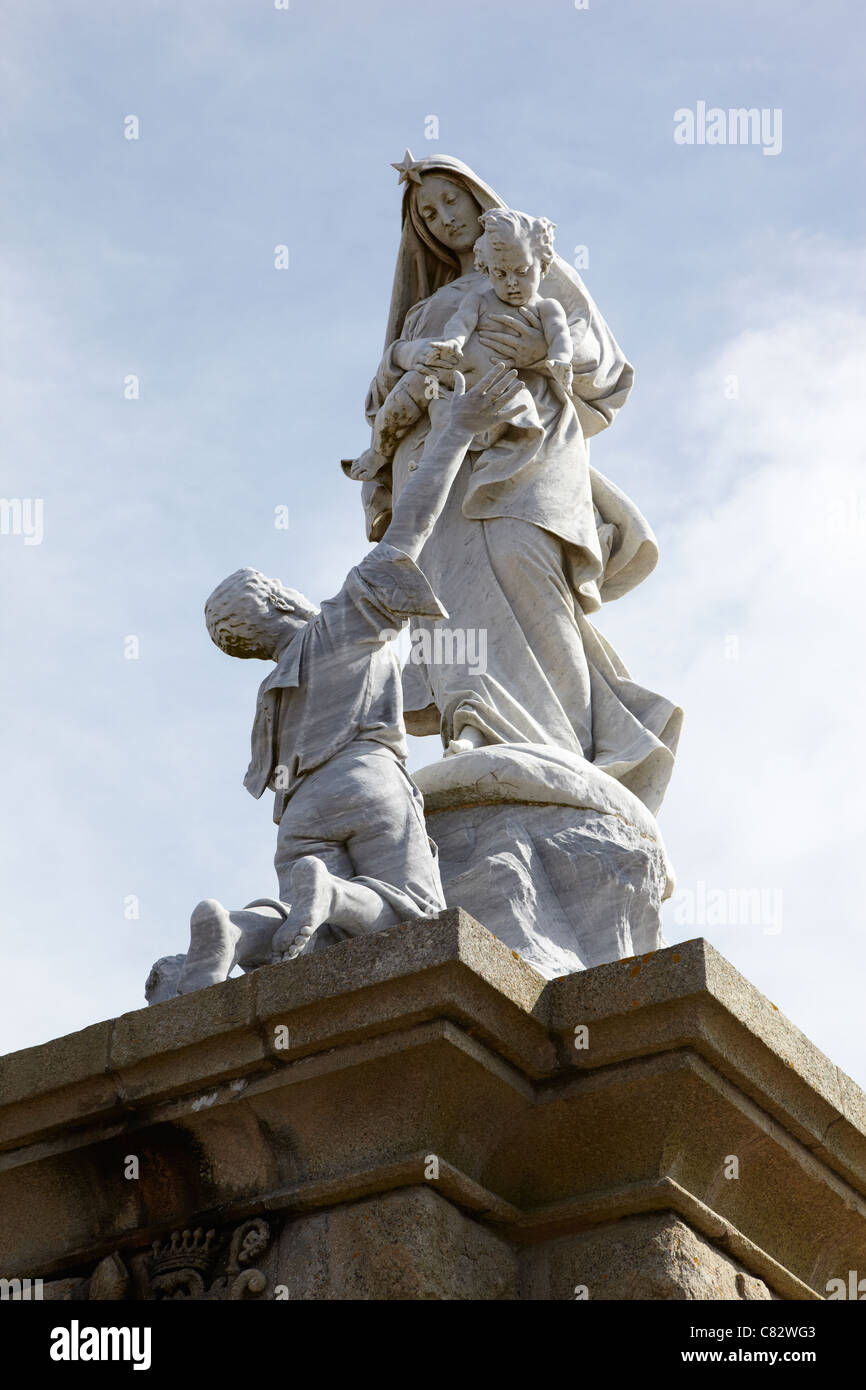 Notre Dame des naufragés france Banque D'Images