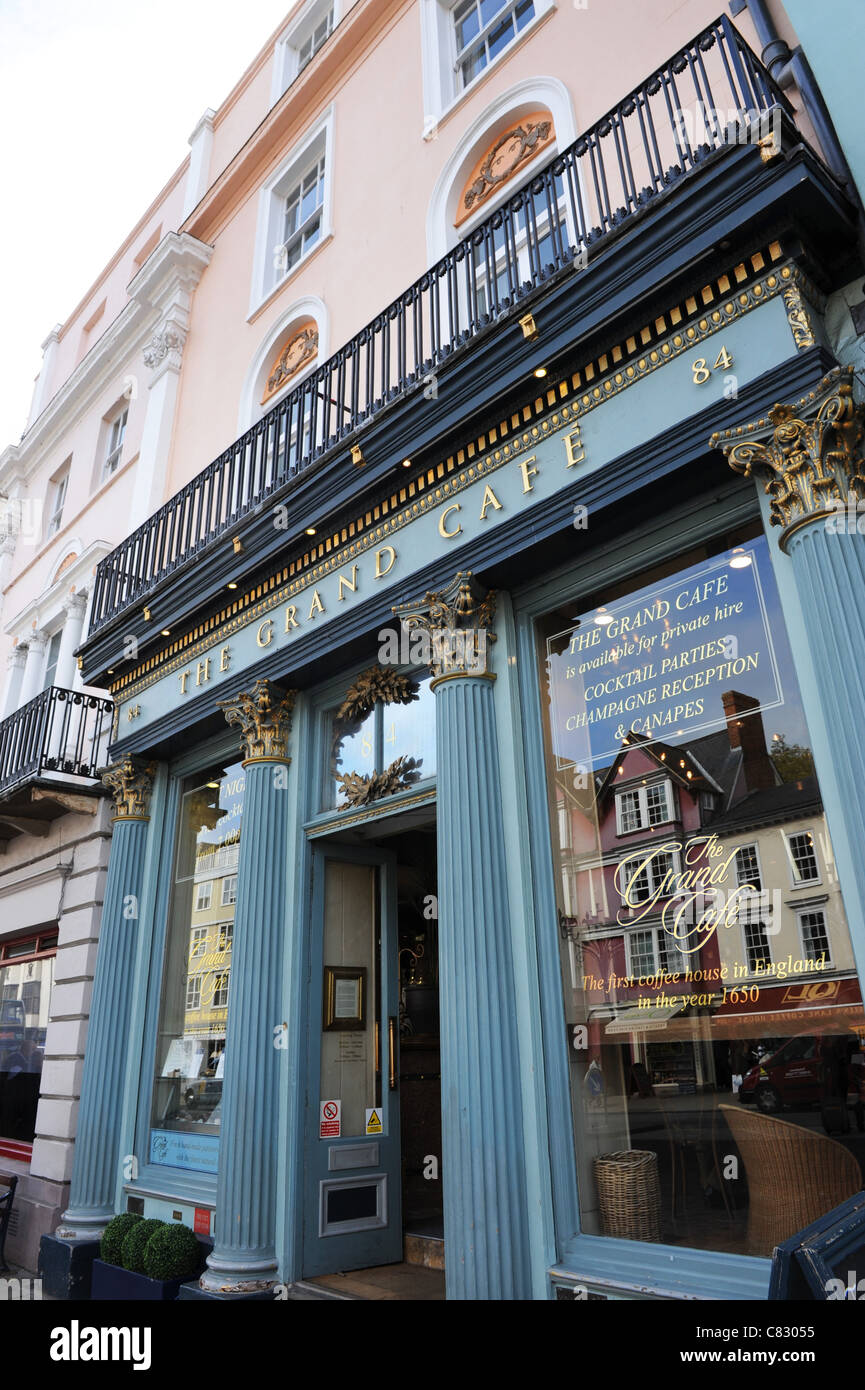 Le Grand Café coffee house Oxford England Uk Banque D'Images